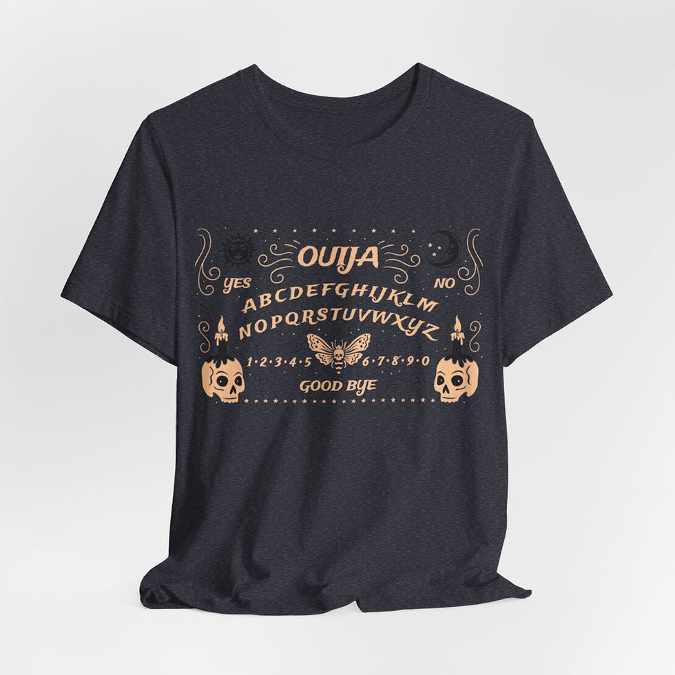 Thumbnail: Esoteric T-Shirt Spirit Board Ouija Board Metaphysical gifts Expressive Apparel
