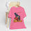 Thumbnail: Vintage Halloween T-Shirt Retro Witch Black Cat Pumpkin Art Tee Trendy Apparel