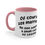 Miniatura: Funny Coffee Mug Size Matters No One Wants a Small Coffee Sarcastic Gifts