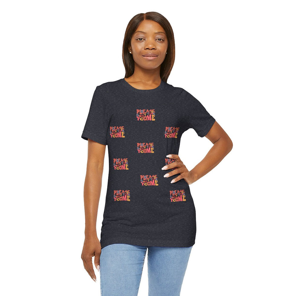 Thumbnail: Sarcastic Retro T-Shirt Please Don't Talk to Me Artistic Tee Funny Gifts