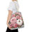 Thumbnail: Fall Tote Bag Pastel Pumpkin Shabby Pink & Purple Autumn Lover Expressive Gift