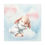 Miniatura: Artistic Nursery Decor Canvas Art Watercolor Sleepy Bunny Clouds Canvas Print 