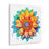Thumbnail: Vibrant Boho Sunflower Canvas Art Print Tie Dye Statement Decor Wall Hanging