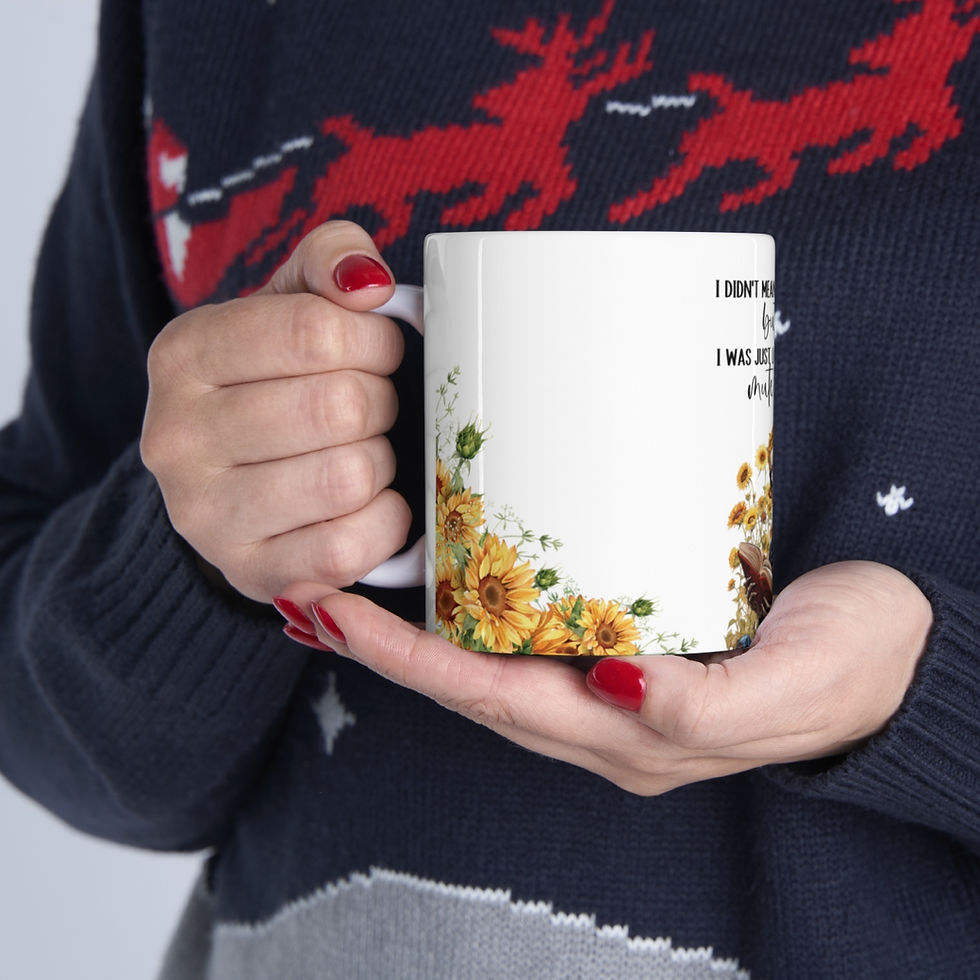 Thumbnail: Artistic Coffee Mug Funny Sarcastic Skeleton Halloween Themed Gifts