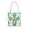 Miniatura: Shabby Religious Art Tote Bag Vintage Virgin Mary Cross Peaceful Catholic Gift