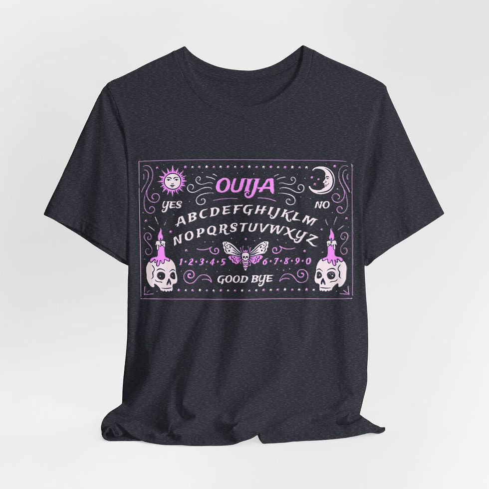 Thumbnail: Esoteric T-Shirt Spirit Board Ouija Board Metaphysical gifts Expressive Apparel