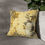 Miniatura: French Country Home Decor Throw Pillow cover Shabby Vintage Yellow White