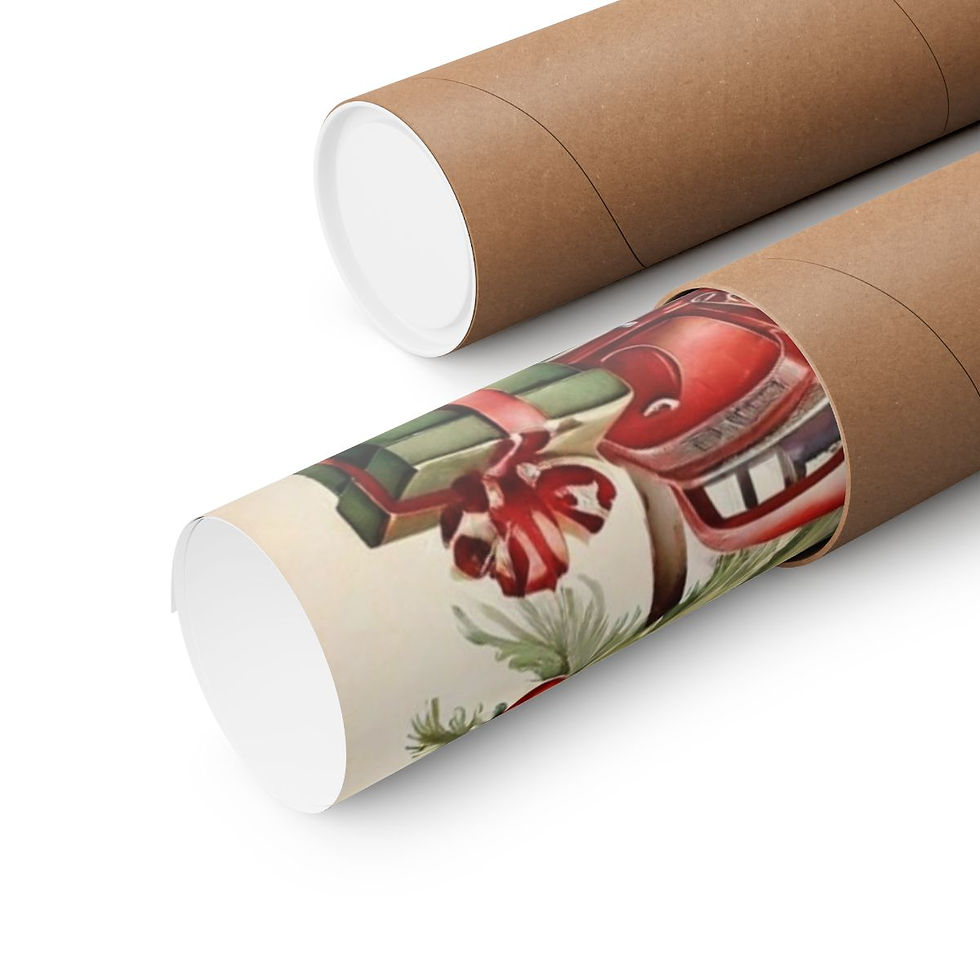 Thumbnail: Farmhouse Christmas Art Country Christmas Eve Print Winter wall Decor