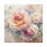 Thumbnail: Shabby Canvas Art Pastel Roses Victorian Decor Pink & Cream Wall Hanging