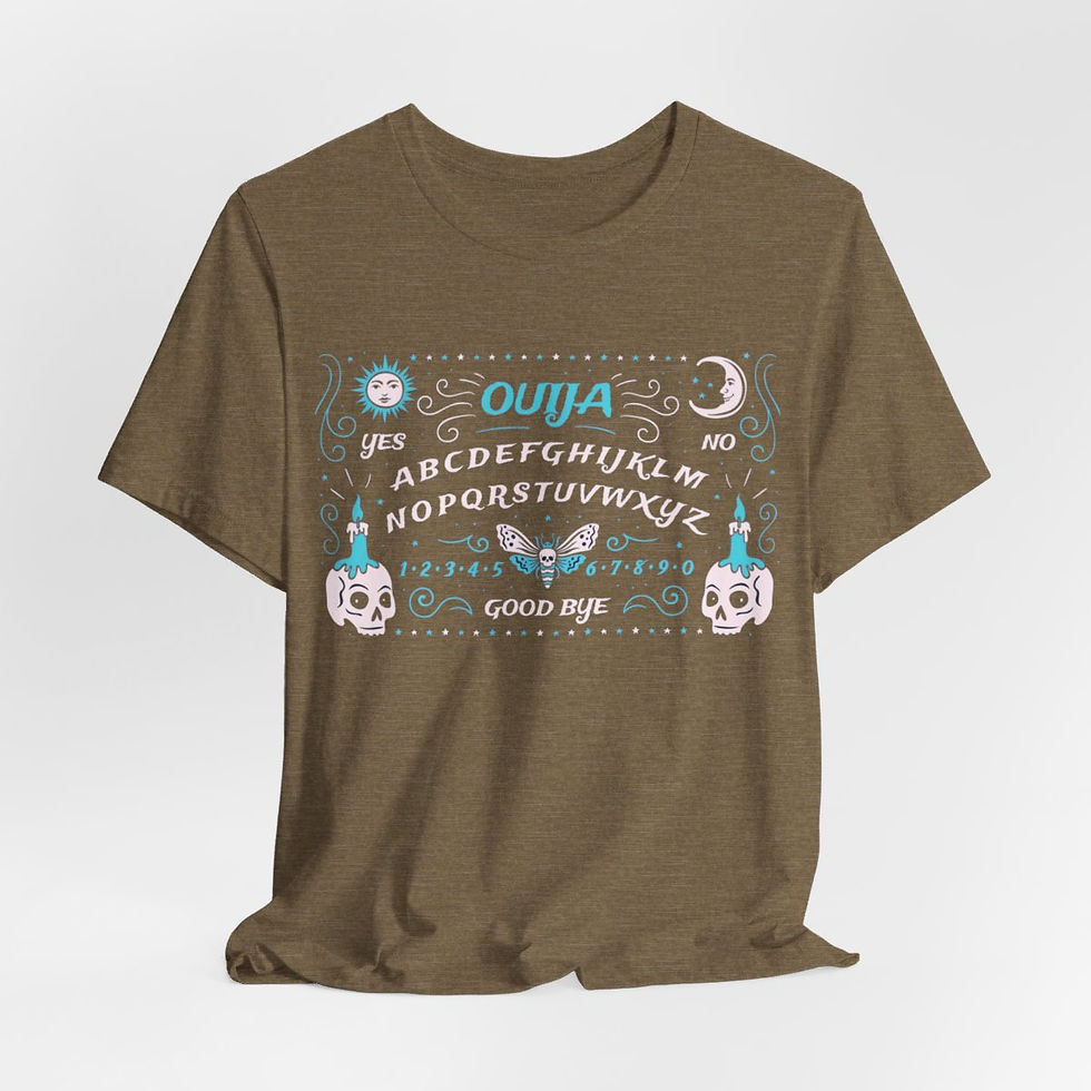 Thumbnail: Esoteric T-Shirt Spirit Board Ouija Board Metaphysical gifts Expressive Apparel