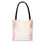 Miniatura: Artistic Shabby Virgin Mary Tote Bag Pastel Art Pink Roses Serene Catholic Gift