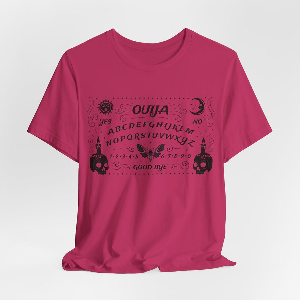 Thumbnail: Esoteric T-Shirt Spirit Board Ouija Board Metaphysical gifts Expressive Apparel
