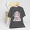 Miniatura: Victorian White Cat Art T-Shirt Shabby Bonnet Hat Pastel Artistic Cat Lover Gift