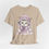 Miniatura: Victorian White Cat Art T-Shirt Shabby Bonnet Hat Pastel Artistic Cat Lover Gift