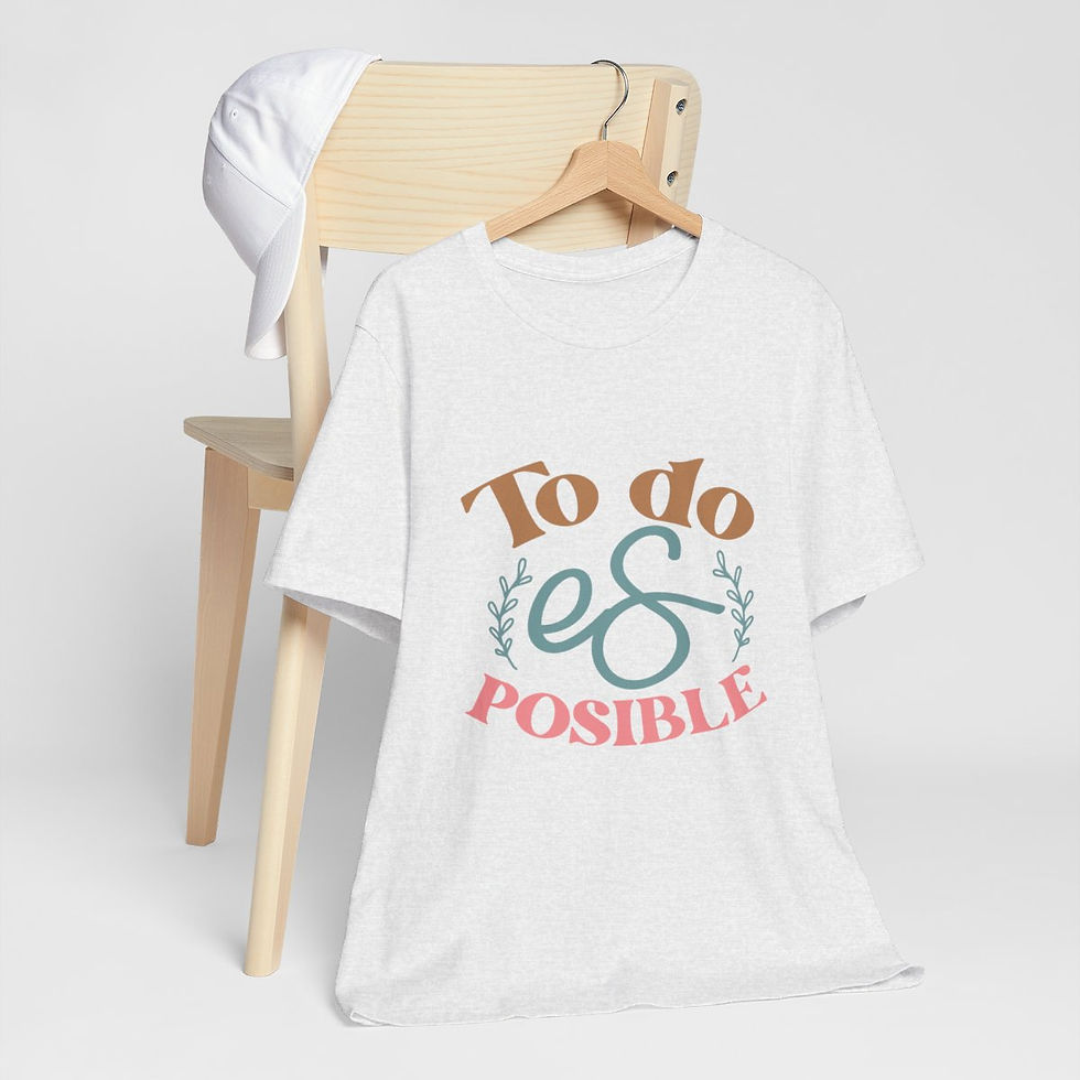 Thumbnail: Motivational Latina T-Shirt Spanish Graphic Art Tee Inspirational Apparel