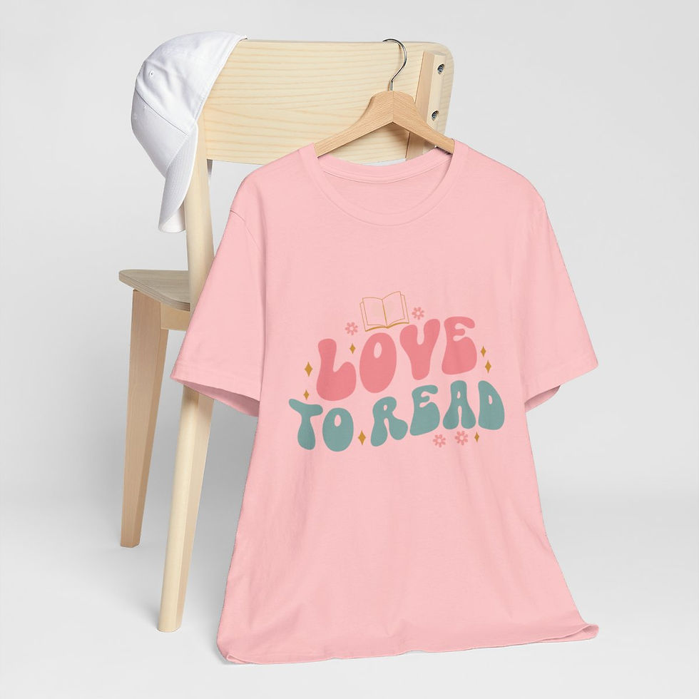 Thumbnail: Book Lover T-Shirt Love to Read Retro Art Reading theme Apparel Expressive Gifts