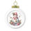 Miniatura: Pink Roses Shabby Chic Snowman Ornament Christmas Decor & Gifts Let it Snow