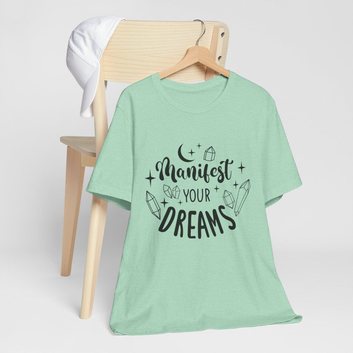 Metaphysical T-Shirt Manifest Your Dreams Art Tee Expressive New Age Gifts