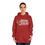 Miniatura: Retro Reindeer Hoodie Merry Christmas Sweatshirt w/Pockets Cozy Winter Apparel 