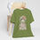 Miniatura: Victorian Cat Art T-Shirt Shabby Mint & Pink Hat Roses Artistic Cat Lover Gift