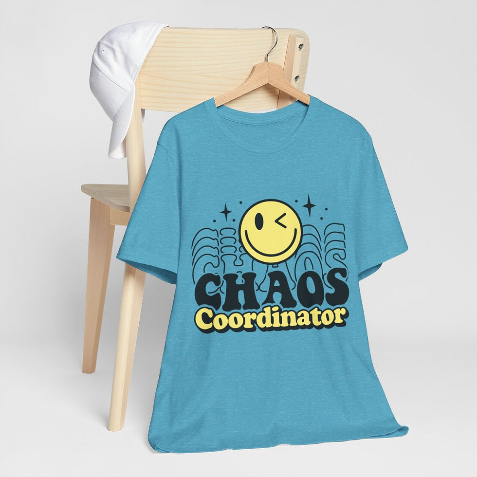 Thumbnail: Sarcastic T-Shirt Chaos Coordinator Retro Art Tee Expressive Fun Gifts