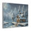 Thumbnail: Canvas Art Cozy Rustic Mountain Cabin Snowy Country Cottage Wall Decor 