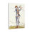 Miniatura: Vintage Golf Canvas Edwardian Woman Golfer Antique Golfing Wall Decor 