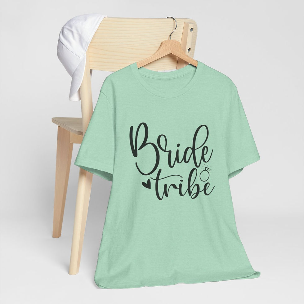 Thumbnail: Bride Tribe T-Shirt Bridesmaid Wedding Bachelorette party Apparel