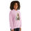 Miniatura: Artistic Virgin Mary Sweatshirt with Pockets, Shabby Chic Catholic Hoodie