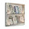 Miniatura: Shabby Canvas Art Apothecary Bottles Books French Country Cottage wall decor 