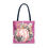 Thumbnail: Pastel Pumpkins Fall Tote Bag Shabby Leopard & Pink Autumn Lover Expressive Gift