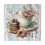 Thumbnail: Shabby Tea Art Print Victorian Teapot French Cottage Kitchen Decor Wall Hanging