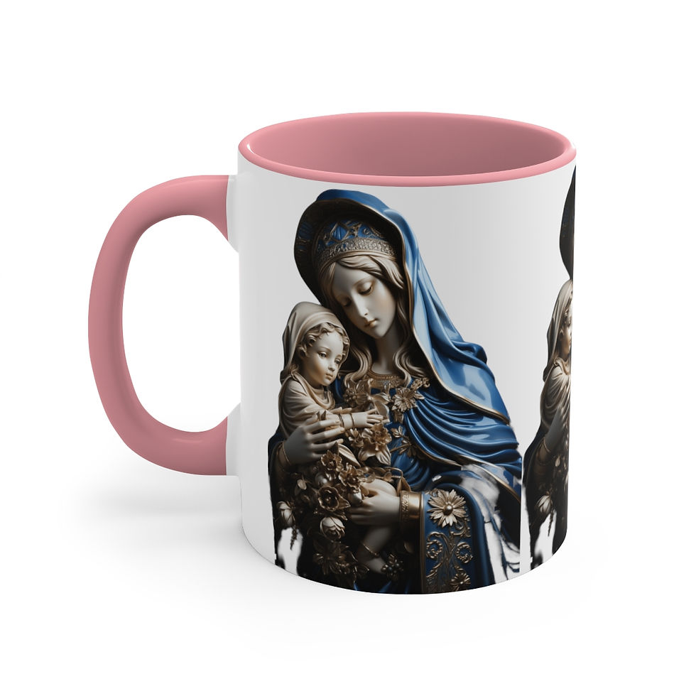 Thumbnail: Madonna and Child Coffee Mug Virgin Mary Catholic Art Mug Religious Gifts