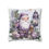 Thumbnail: Vintage Shabby Purple Santa Claus Artistic Throw Pillow Cover Christmas Décor