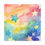 Miniatura: Artistic Nursery Decor Canvas Art Watercolor Stars Colorful Starry Sky Print 