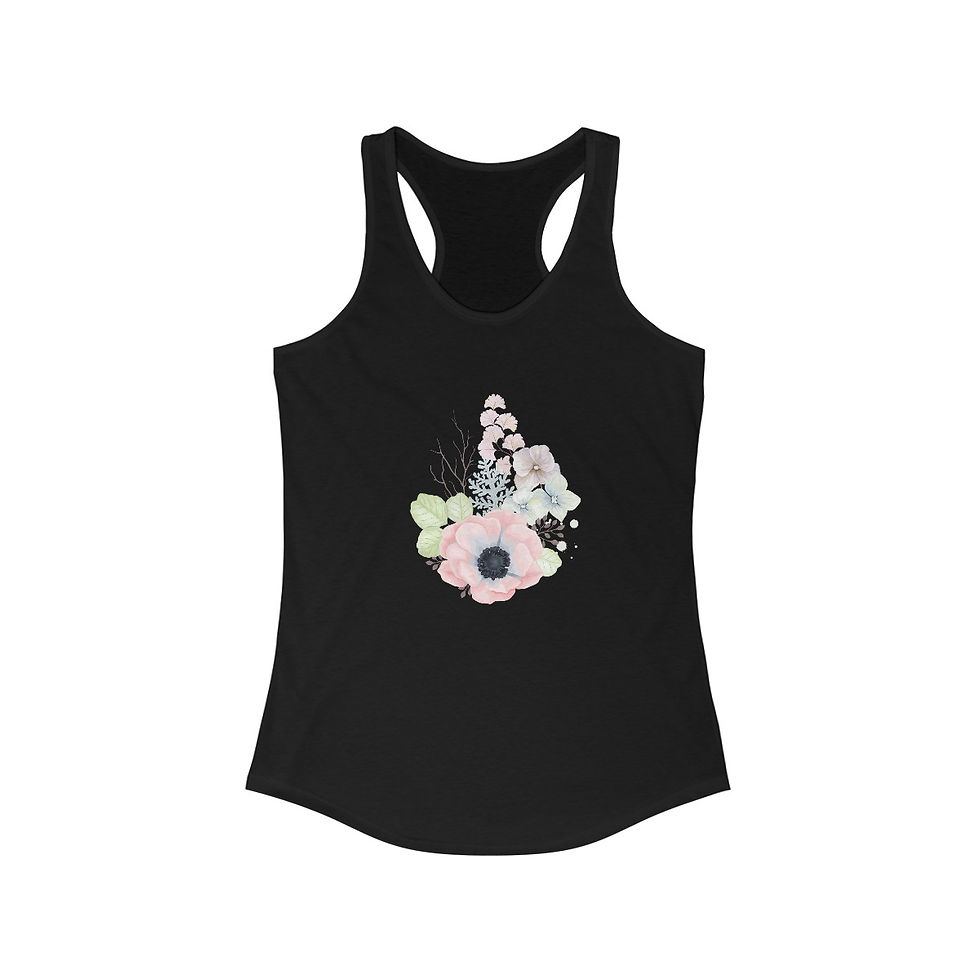 Thumbnail: Artistic Beachy Apparel Summer Tank Top Tropical Trendy Art Tee