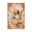 Thumbnail: Shabby Victorian Cherub Print Pastel Pink Roses French Country Chic Angelic Art