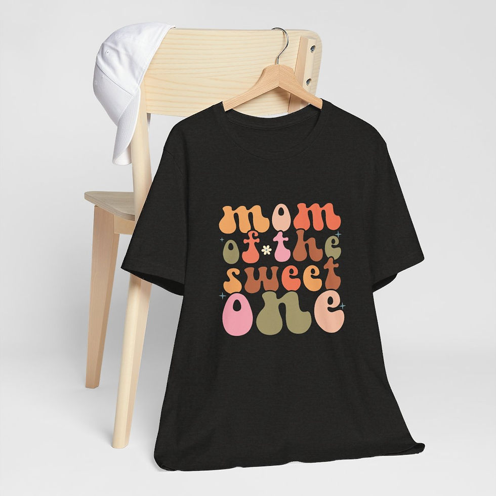 Thumbnail: Sarcastic Retro Mom T-Shirt Mom of the Sweet One Expressive Fun Gifts