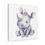 Miniatura: Safari Animals Nursery Decor Rhino Watercolor Canvas Art Print Baby Toddler 