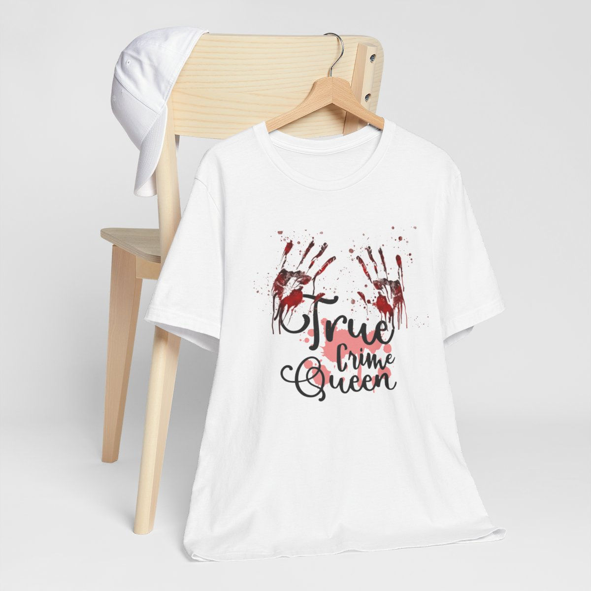 True Crime Theme T-Shirt True Crime Queen Sarcastic Apparel Expressive Gifts