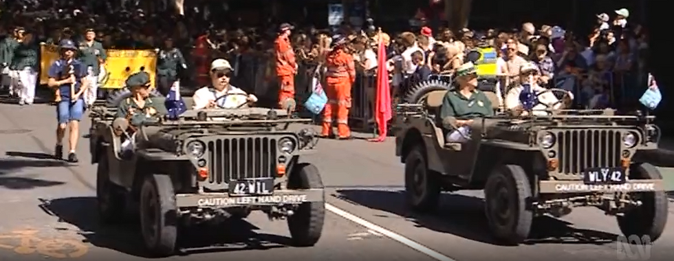 Parade Jeeps