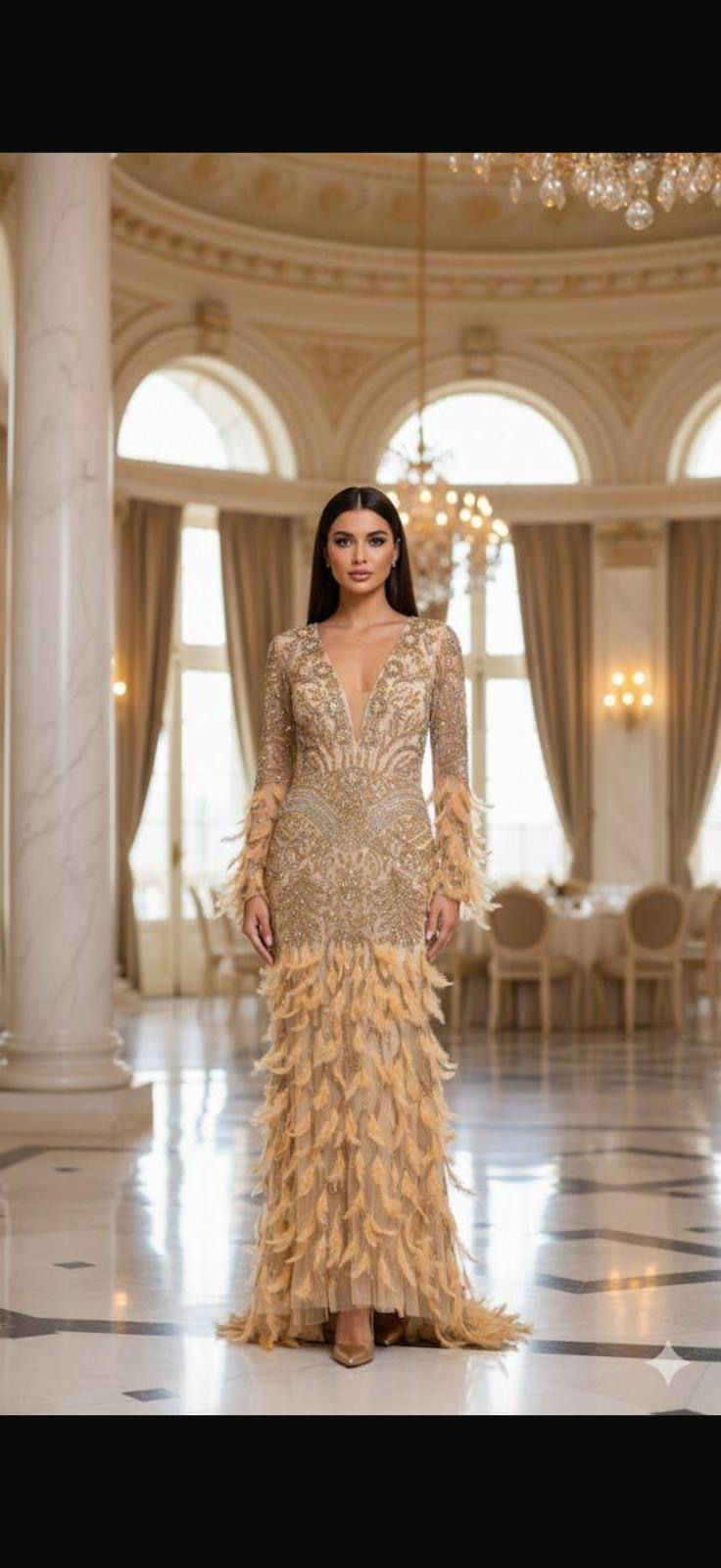 Thumbnail: The Golden Phoenix dress