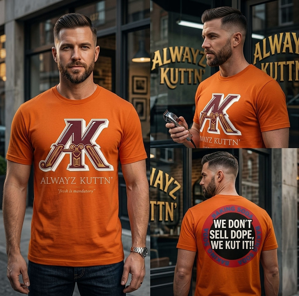 Thumbnail: Alwayzkuttn Baking Soda Orange Tee