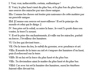Le Livre du secret de la création par le pseudo-Apollonios de Tyane