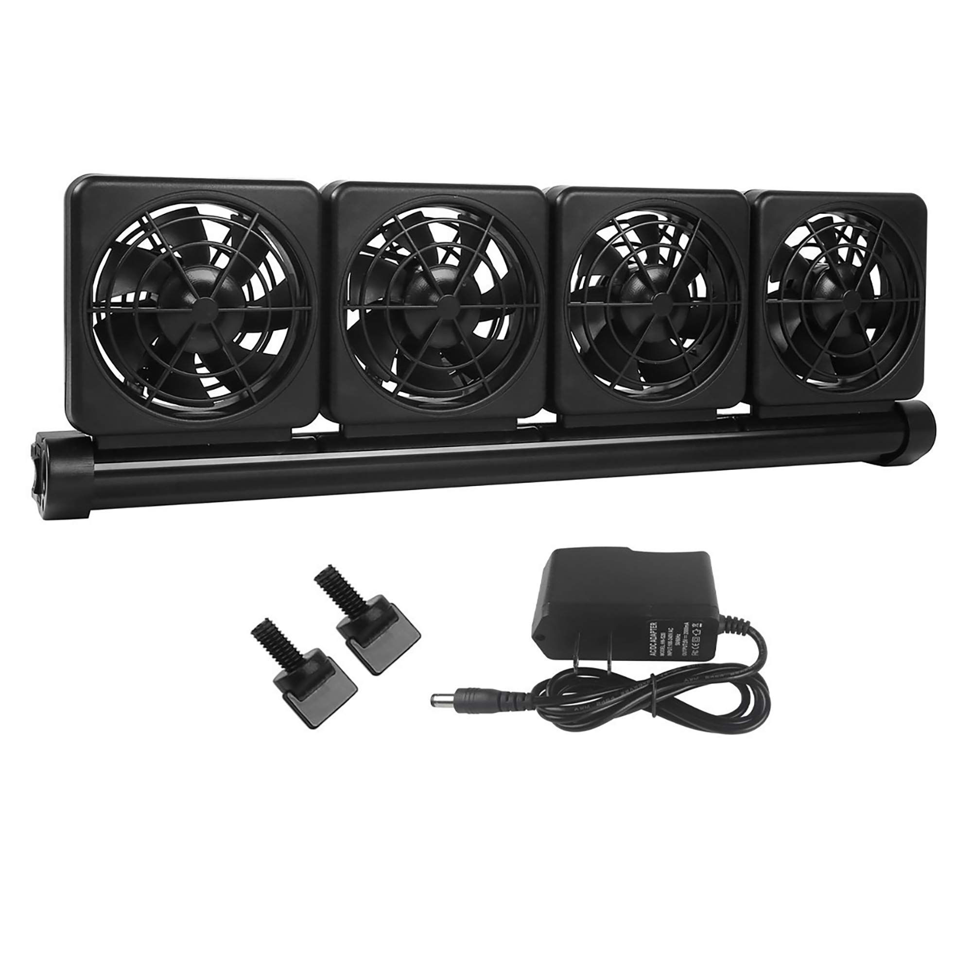Aquarium Chiller Fish Tank Cooling Fan System for Salt Fresh Water 2 Variable Sp