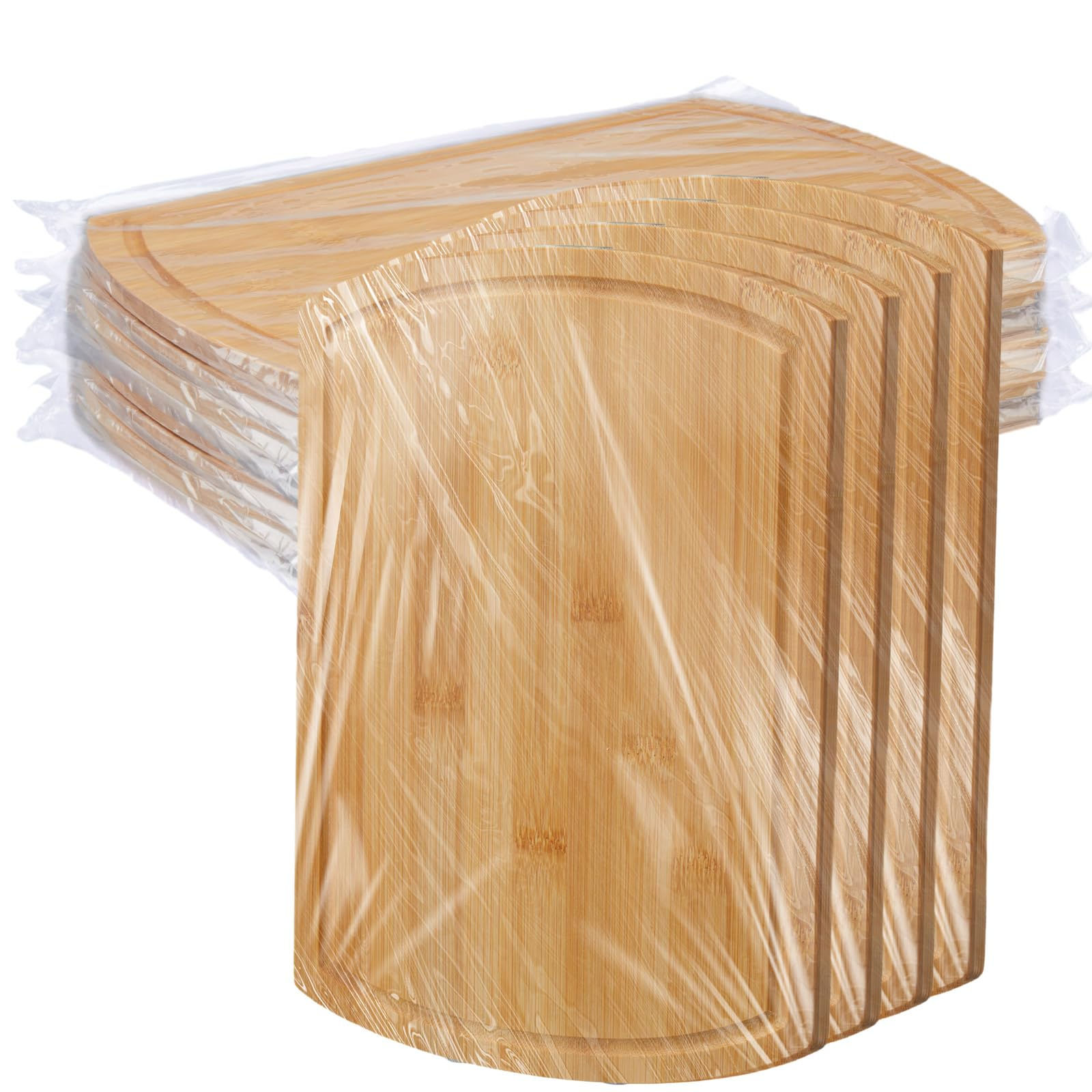 Patelai 12 Pack Large Cutting Boards Bulk Wooden Cutting Board Kitchen Chopping