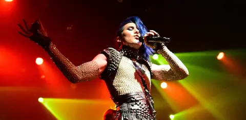 Ricky Rebel concert, styling by Elena Nazaroff