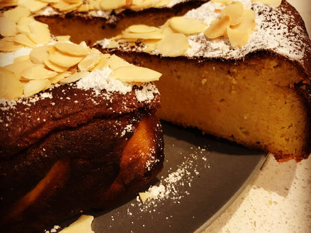 Orange almond cake