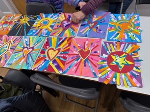 Young Artists Brighten the Community