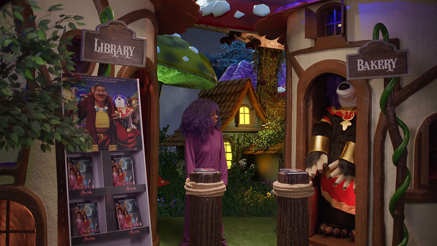 Still Image from filming Nineveh Treehouse Sleepover Screen Test